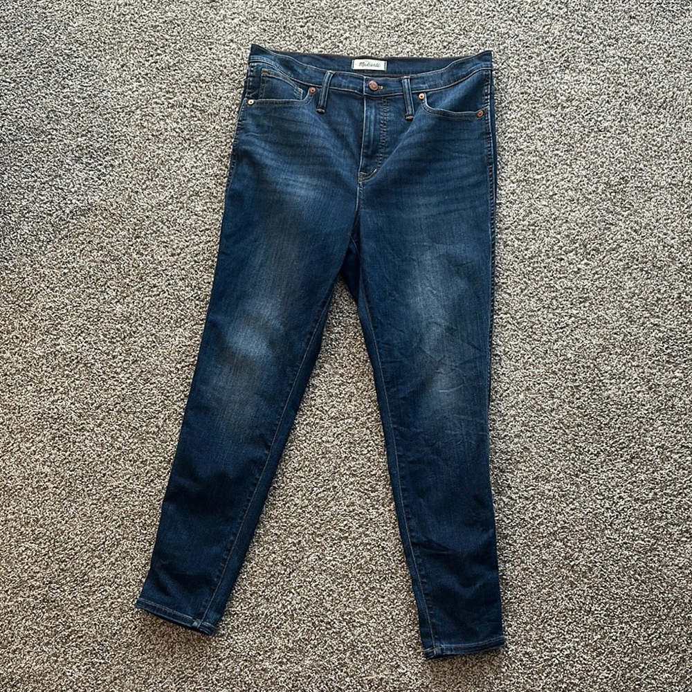 Madewell Women's Dark Blue Jeans